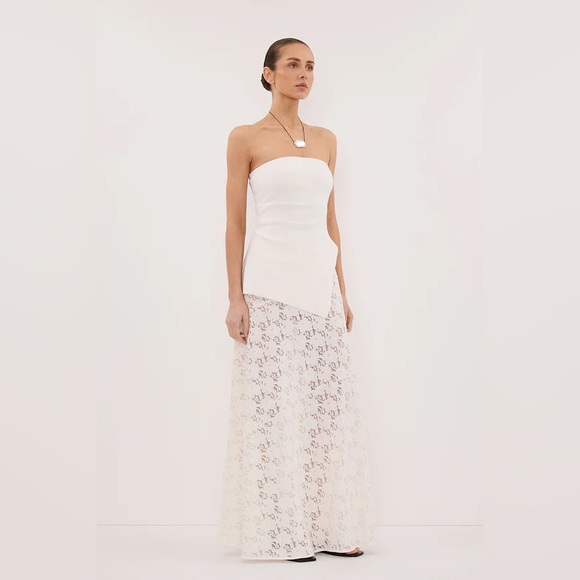 Nwt dissh Loula skirt in white - aus 14 / us 10 - Picture 4 of 6